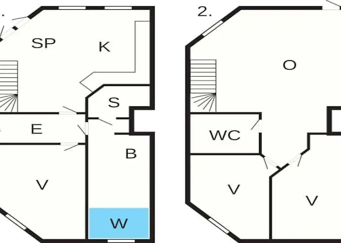 Apartamento 8 Person On A In